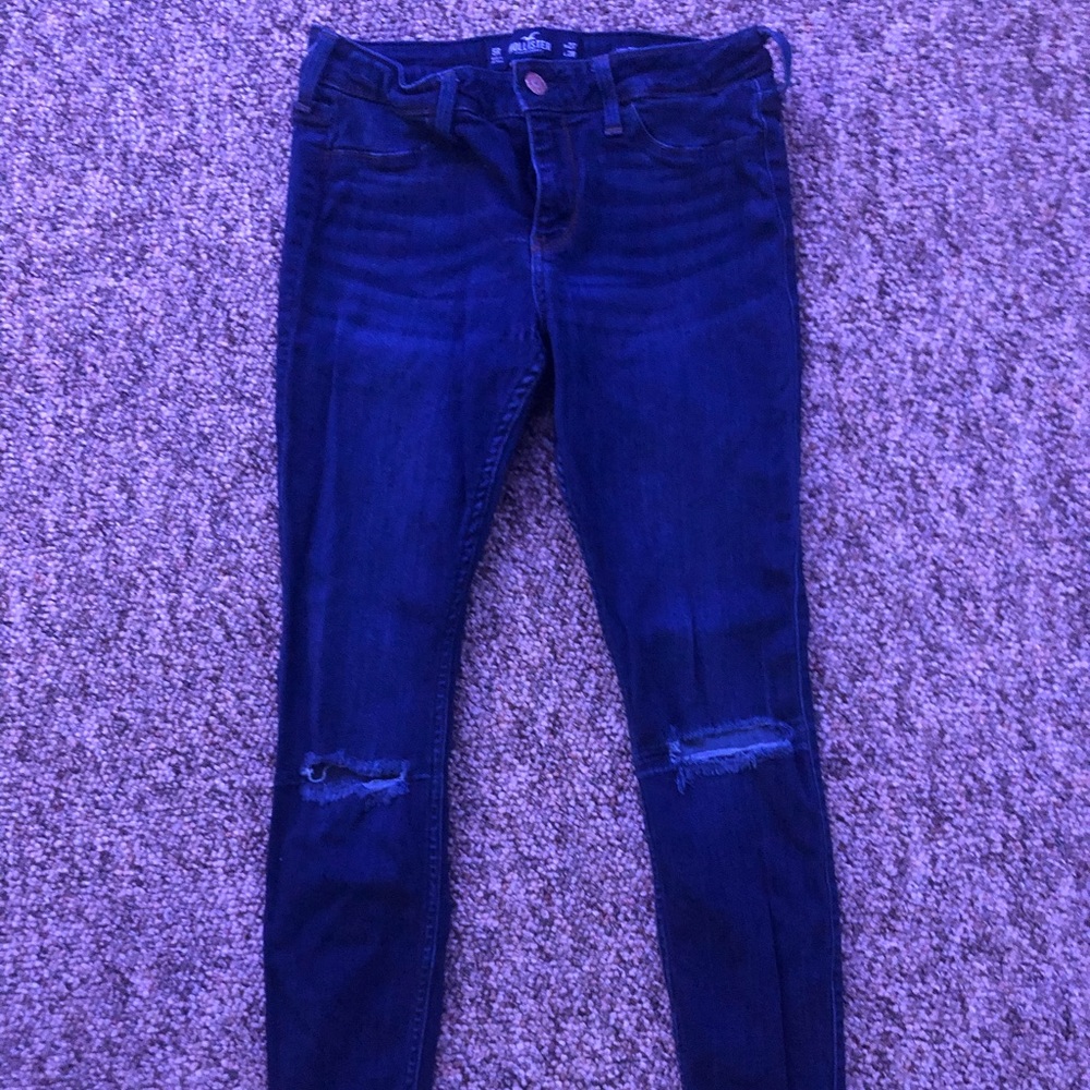 Hollister ripped jeans